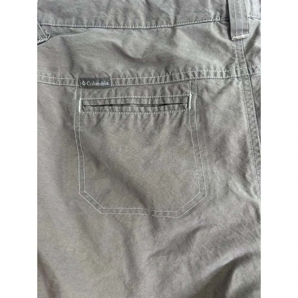 Columbia Womens‎ Brown Hiking Shorts Drawstring Cargo Size 6 Medium Classic